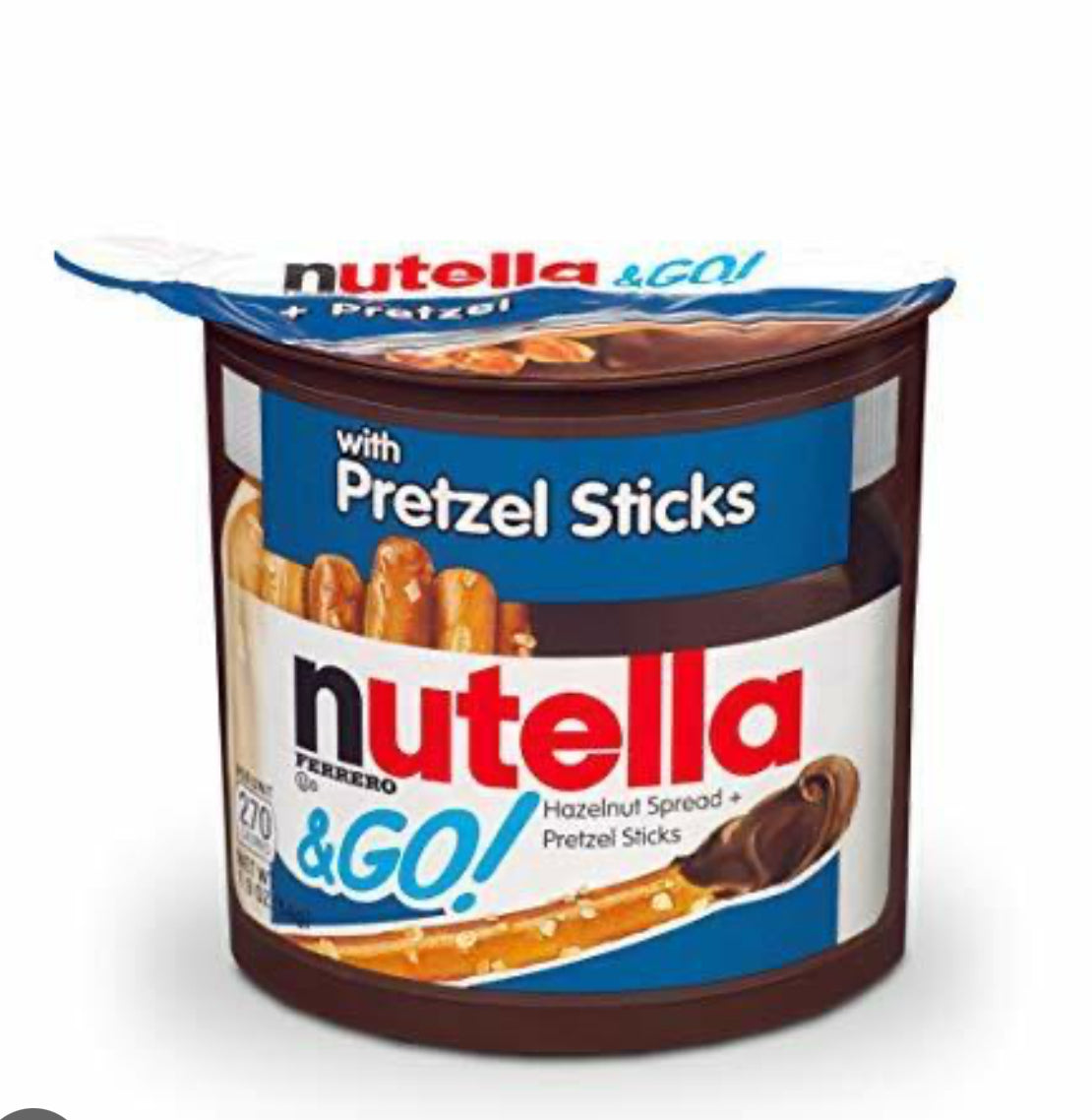 Nutella Go Pretzel sticks