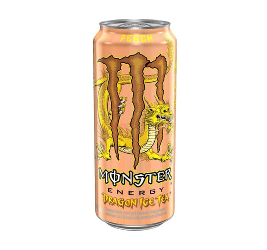 Monster Peach Dragon ice Tea